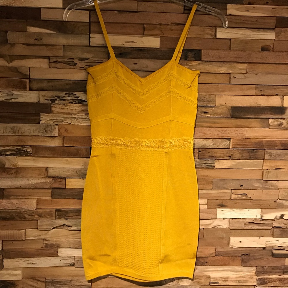 Bebe Bandage Mini Dress